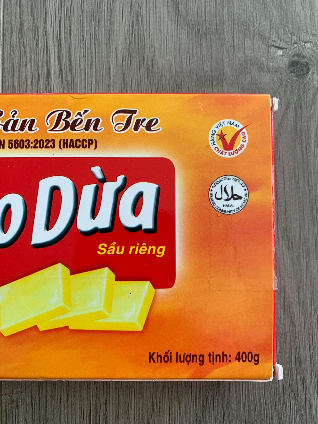 VITI CO Tien Dat Durian Coconut Candy - 400g - photo 3
