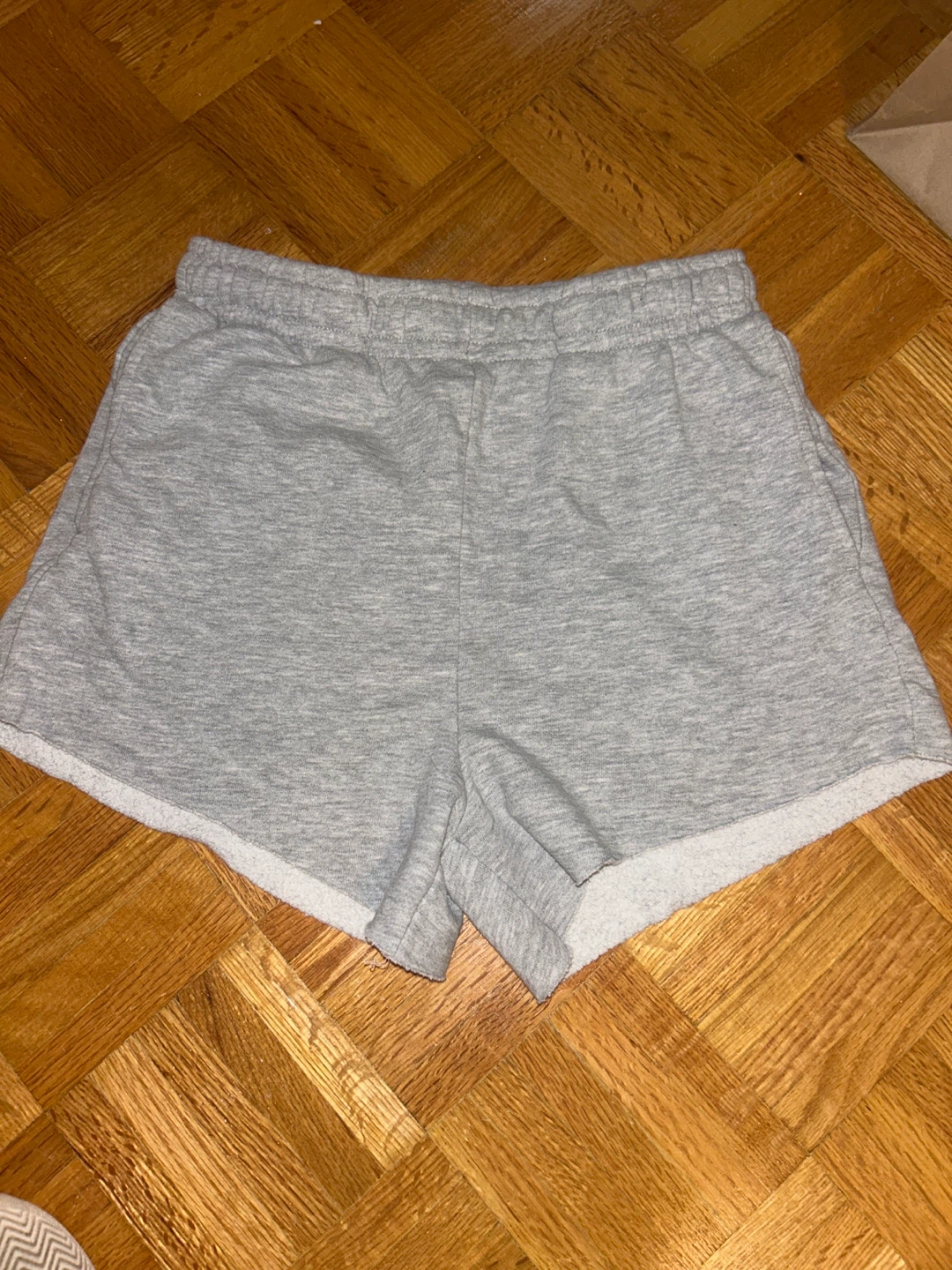 Grey Fleece Lined Shorts