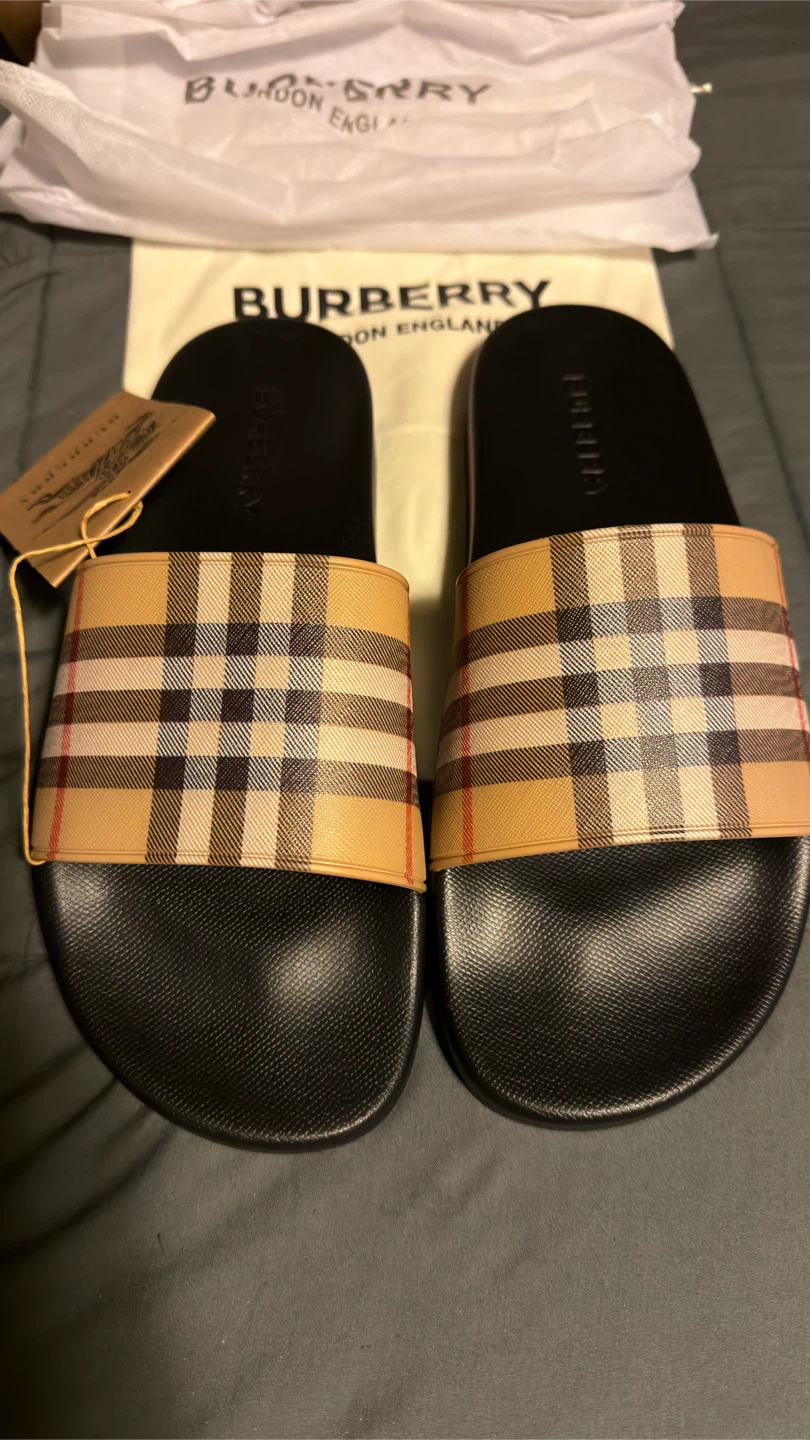 Burberry Slides Sandals Nova Check Slides - photo 2