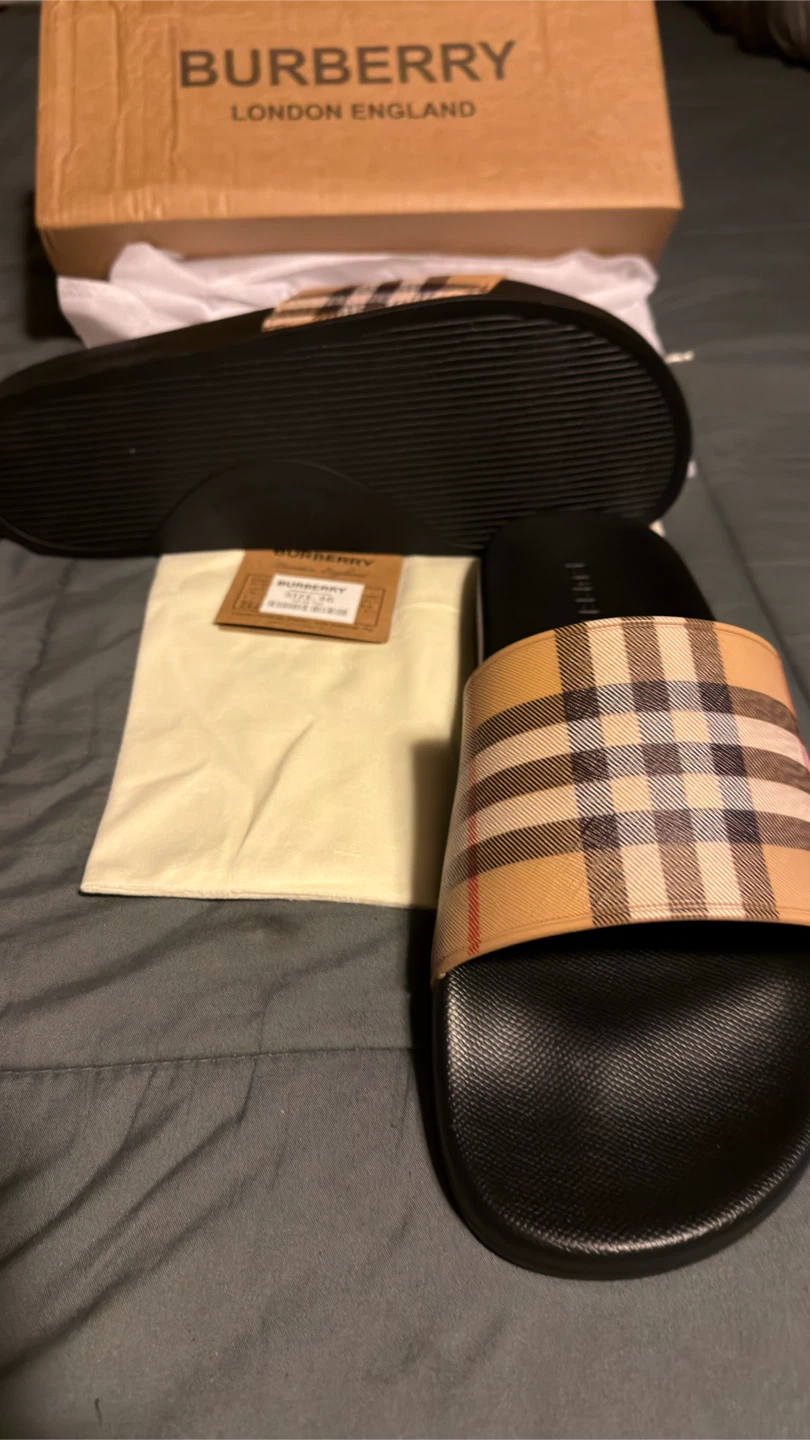 Burberry Slides Sandals Nova Check Slides - photo 3