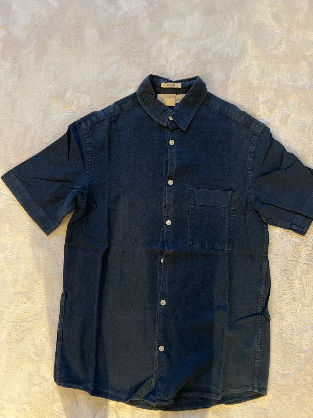 L.O.G.G. H&M Short Sleeve Button-Up Shirt
