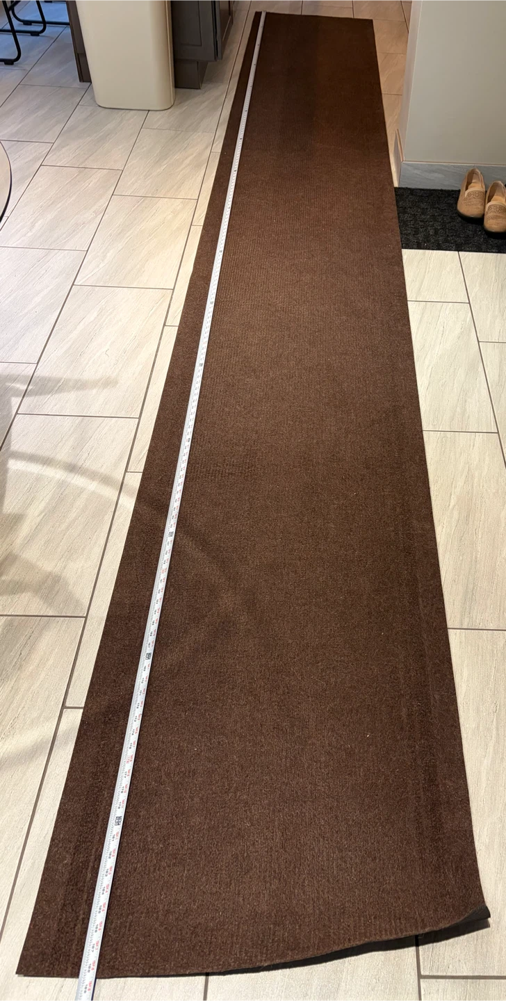 Brown Utility Runner - 15 ft long