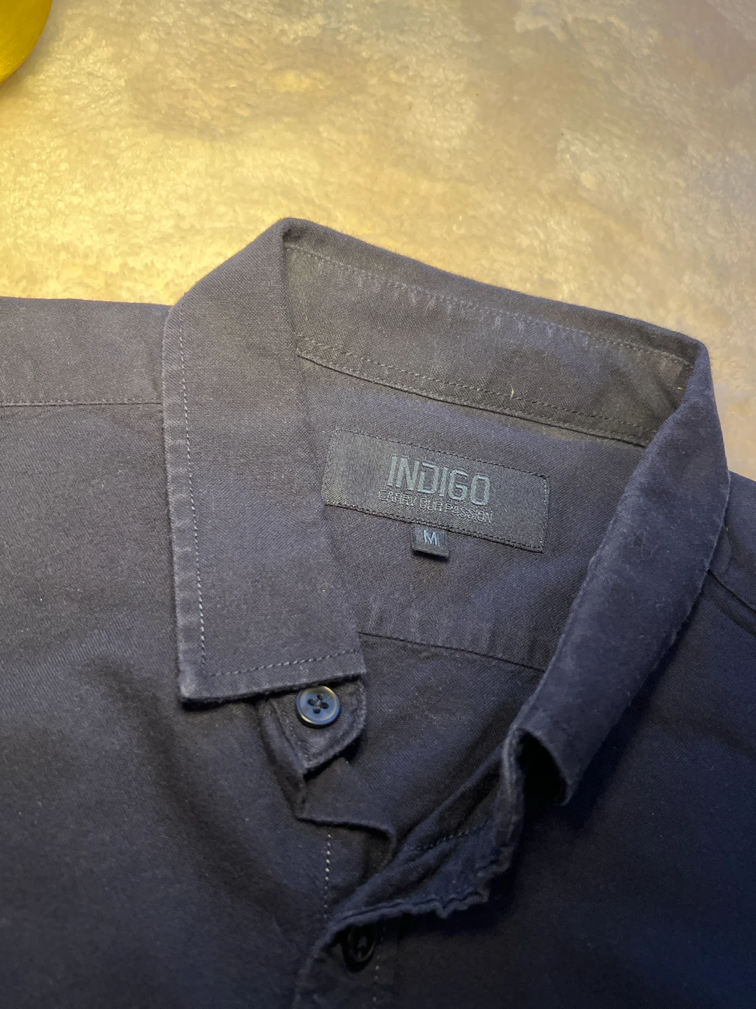 Indigo Long Sleeve Shirt - Size M - photo 2