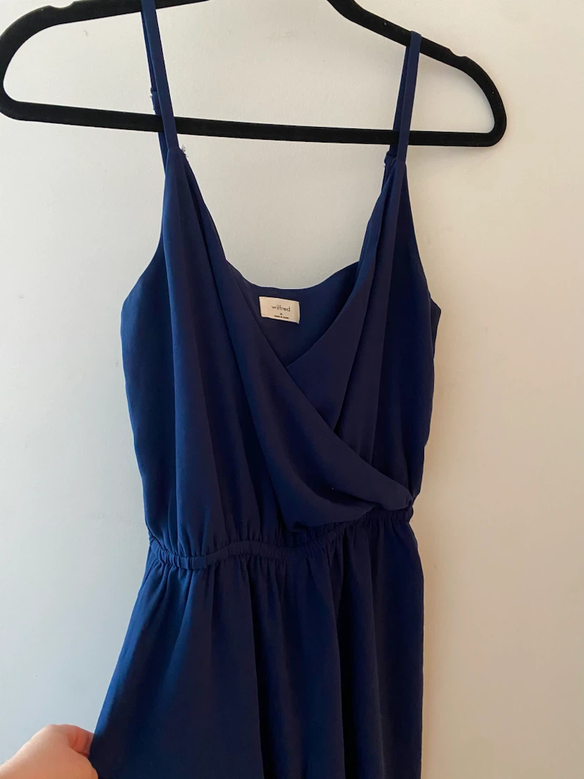 Wilfred Navy Jumpsuit