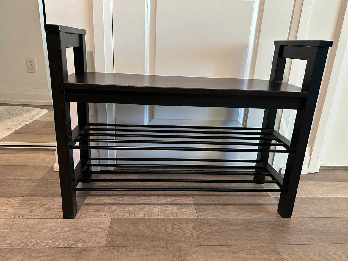 IKEA HEMNES Shoe Rack Bench - photo 2