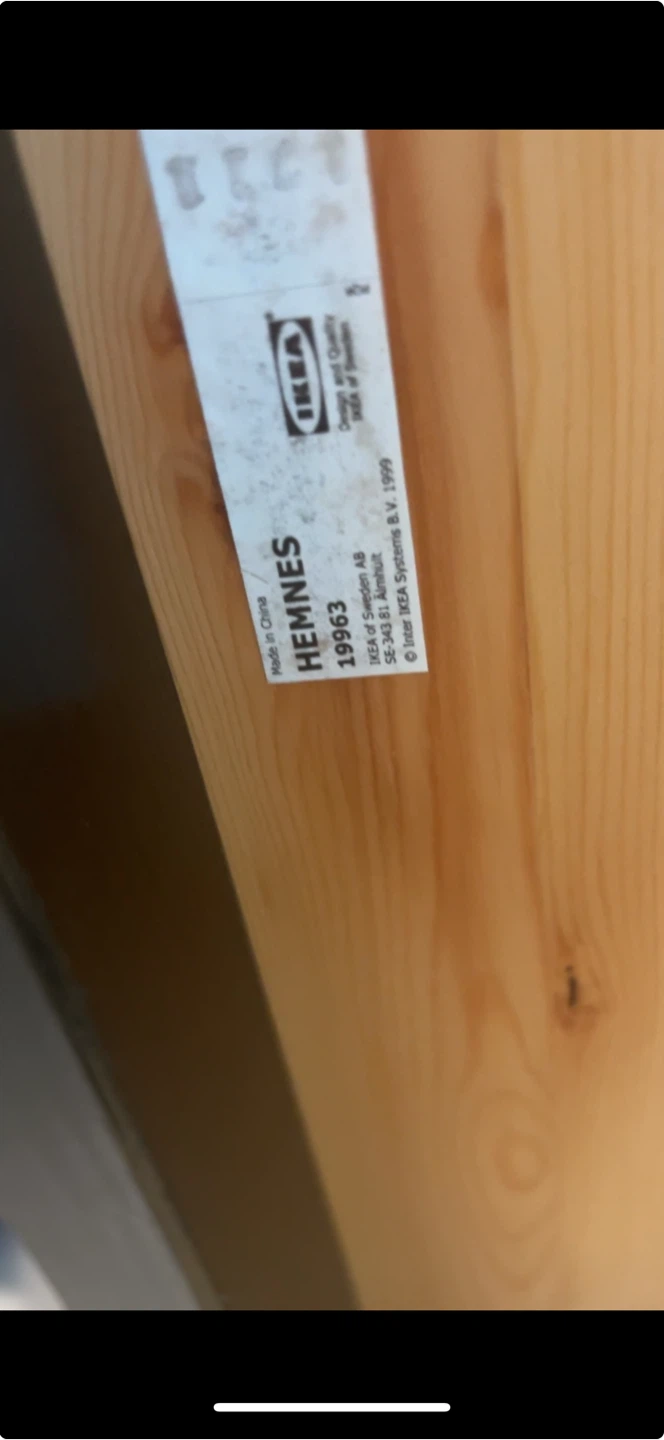 IKEA HEMNES Shoe Rack Bench - photo 4