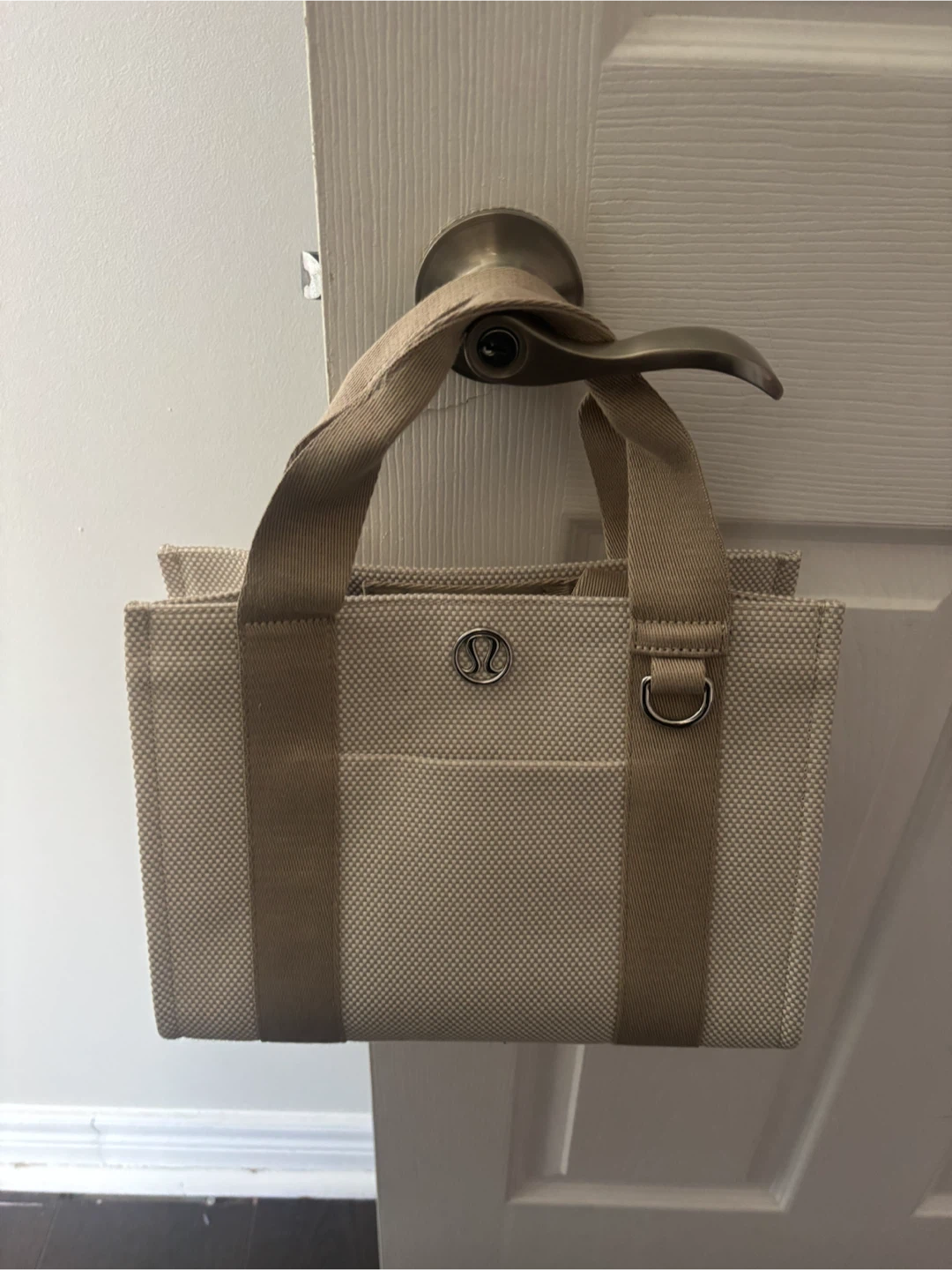 Lululemon Canvas Mini Tote Bag