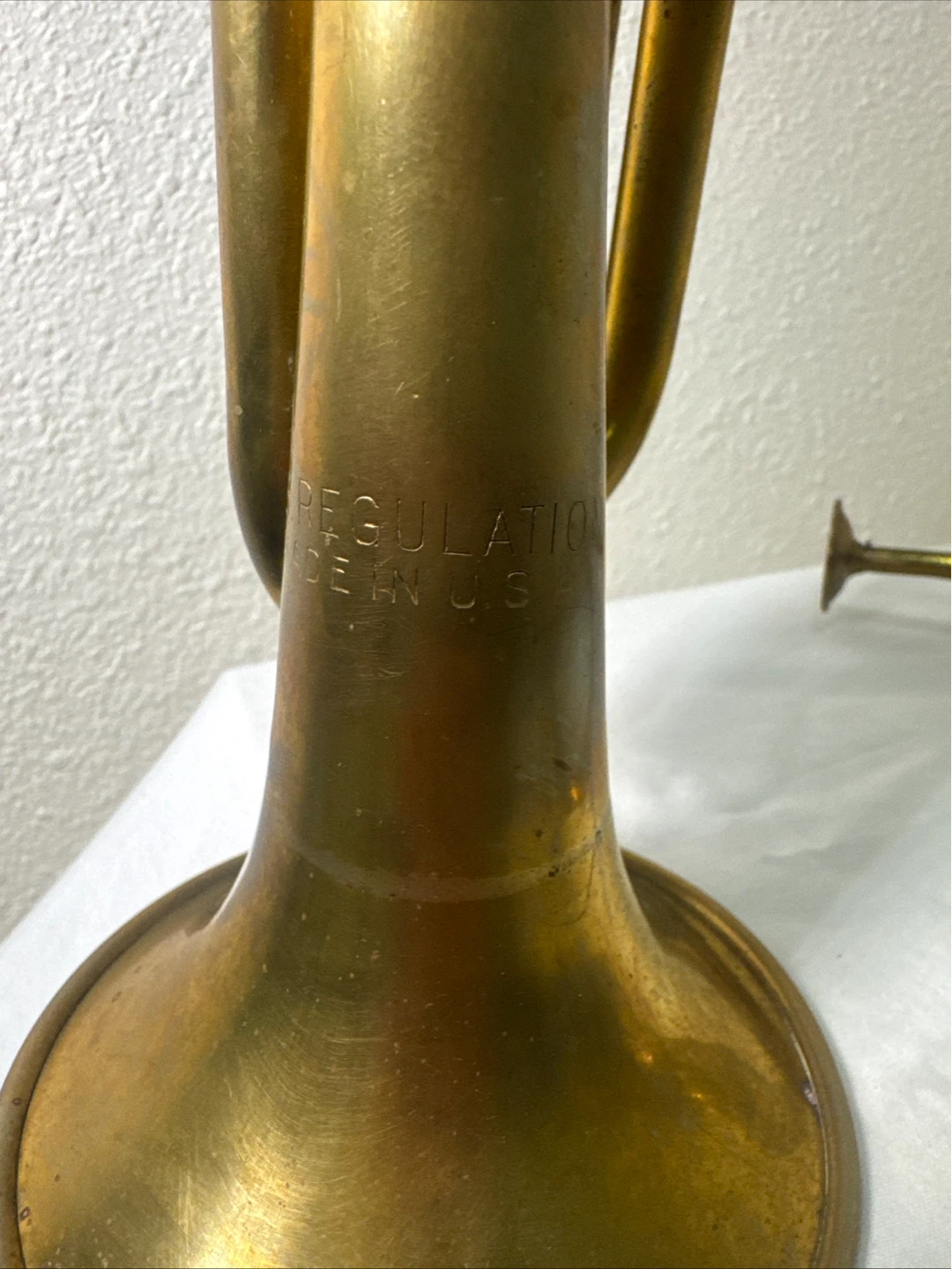 Vintage Brass Bugle and Horn - photo 4