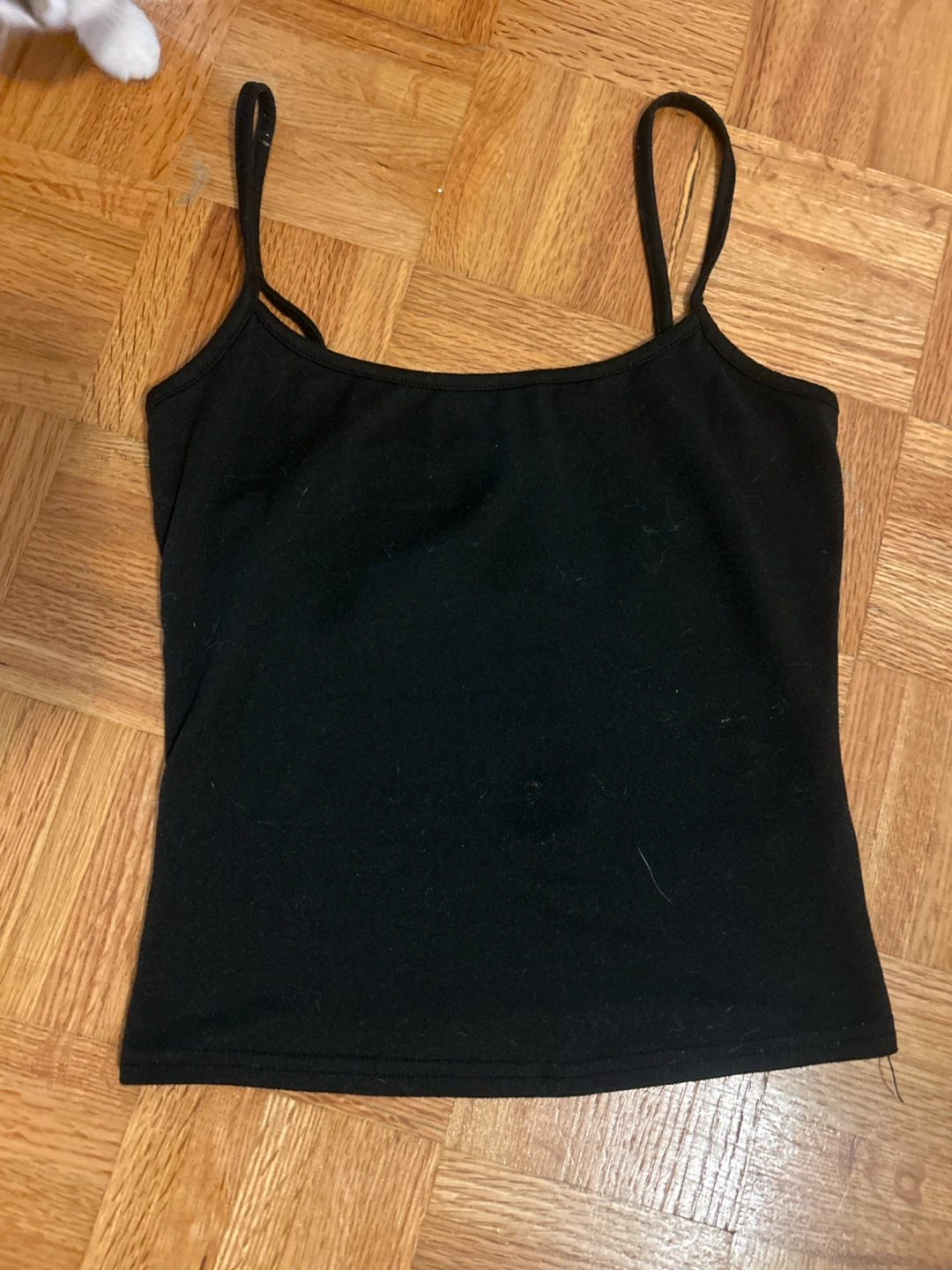 Black Spaghetti Strap tank Top