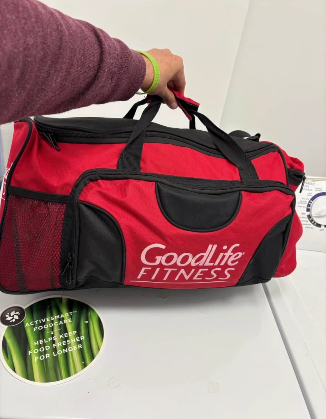 Used GoodLife Fitness Duffel Bag