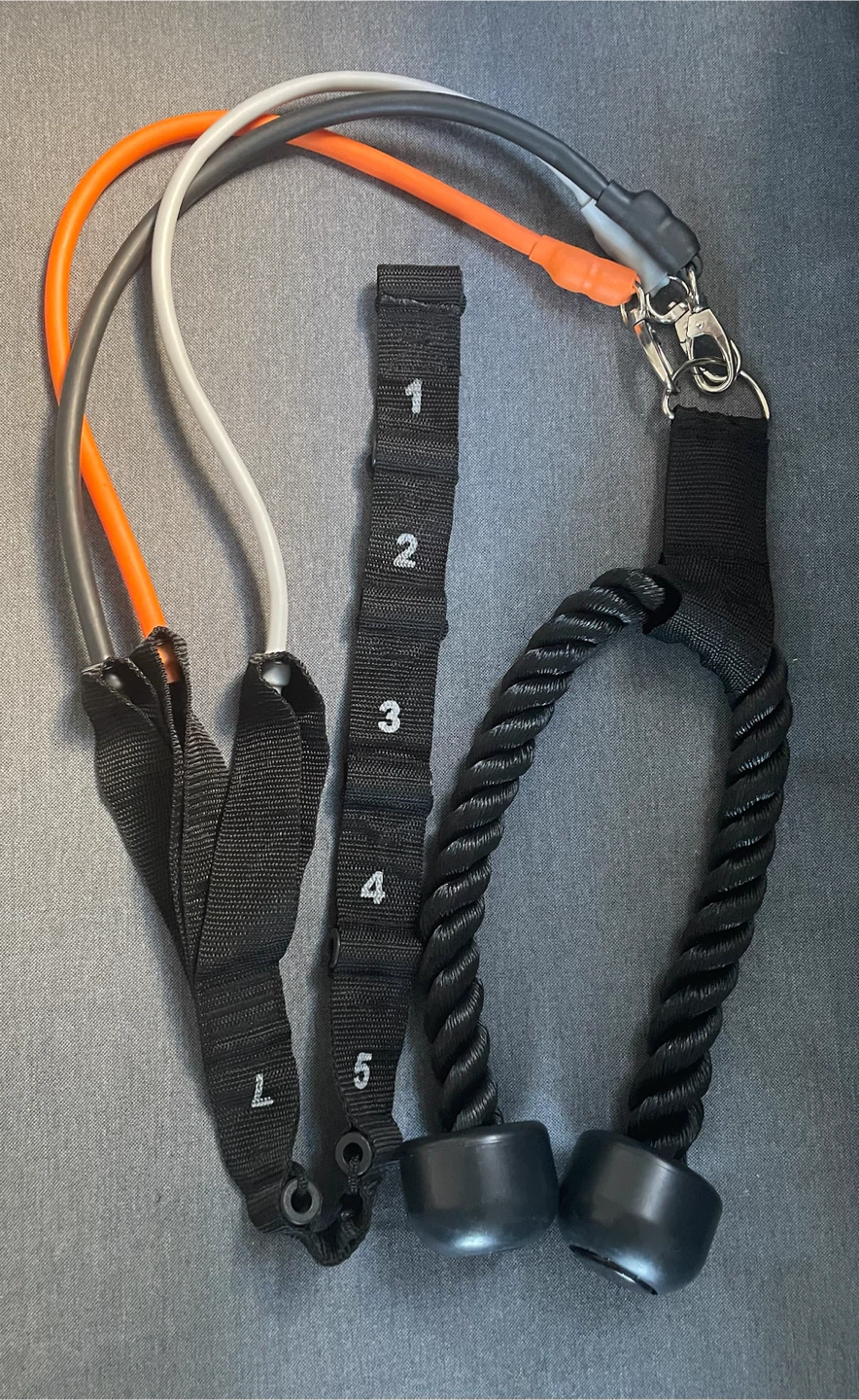 Resistance Bands Set with Handles and Rope