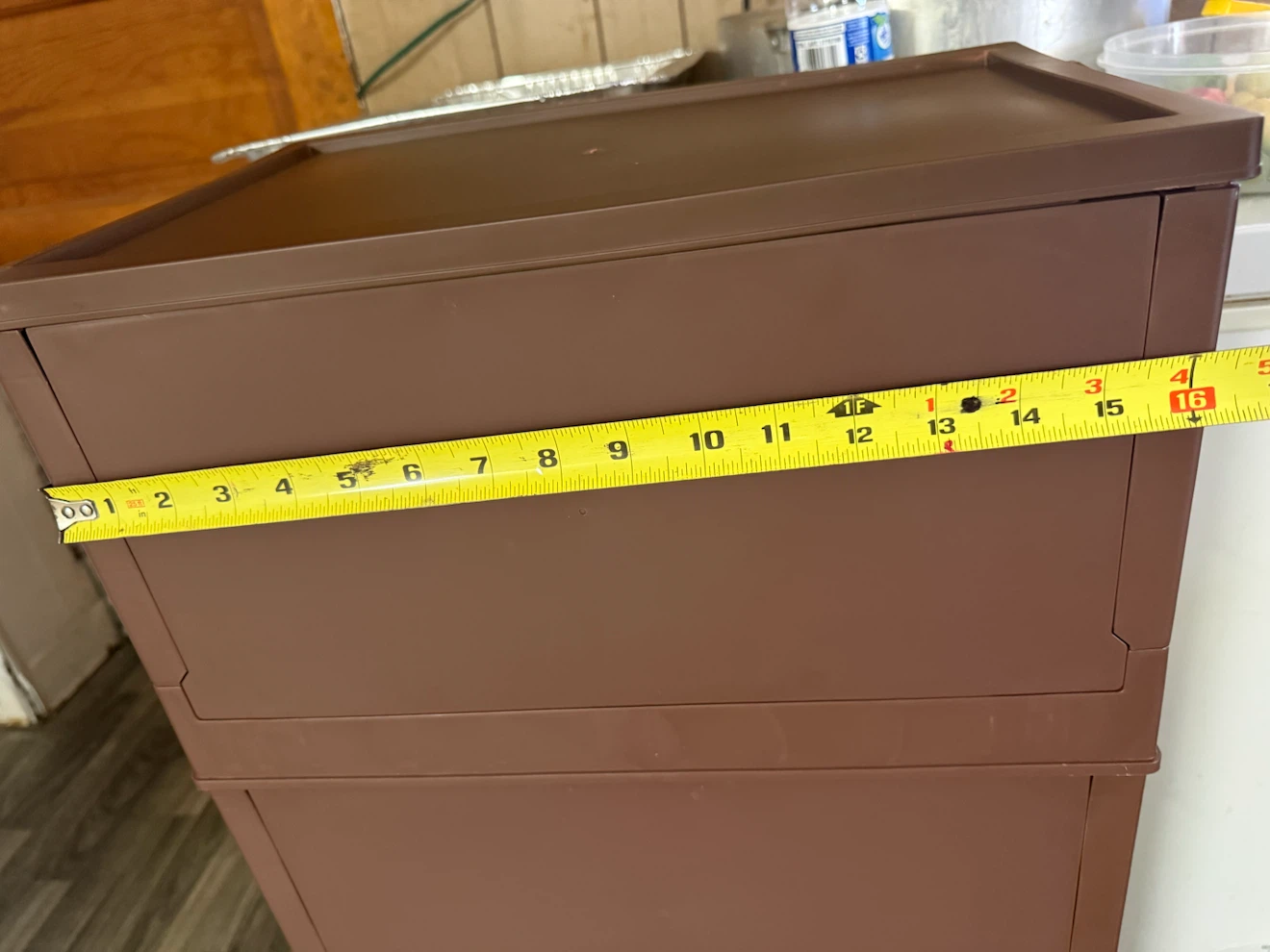 4-Drawer Storage Cabinet with Wheels - photo 4