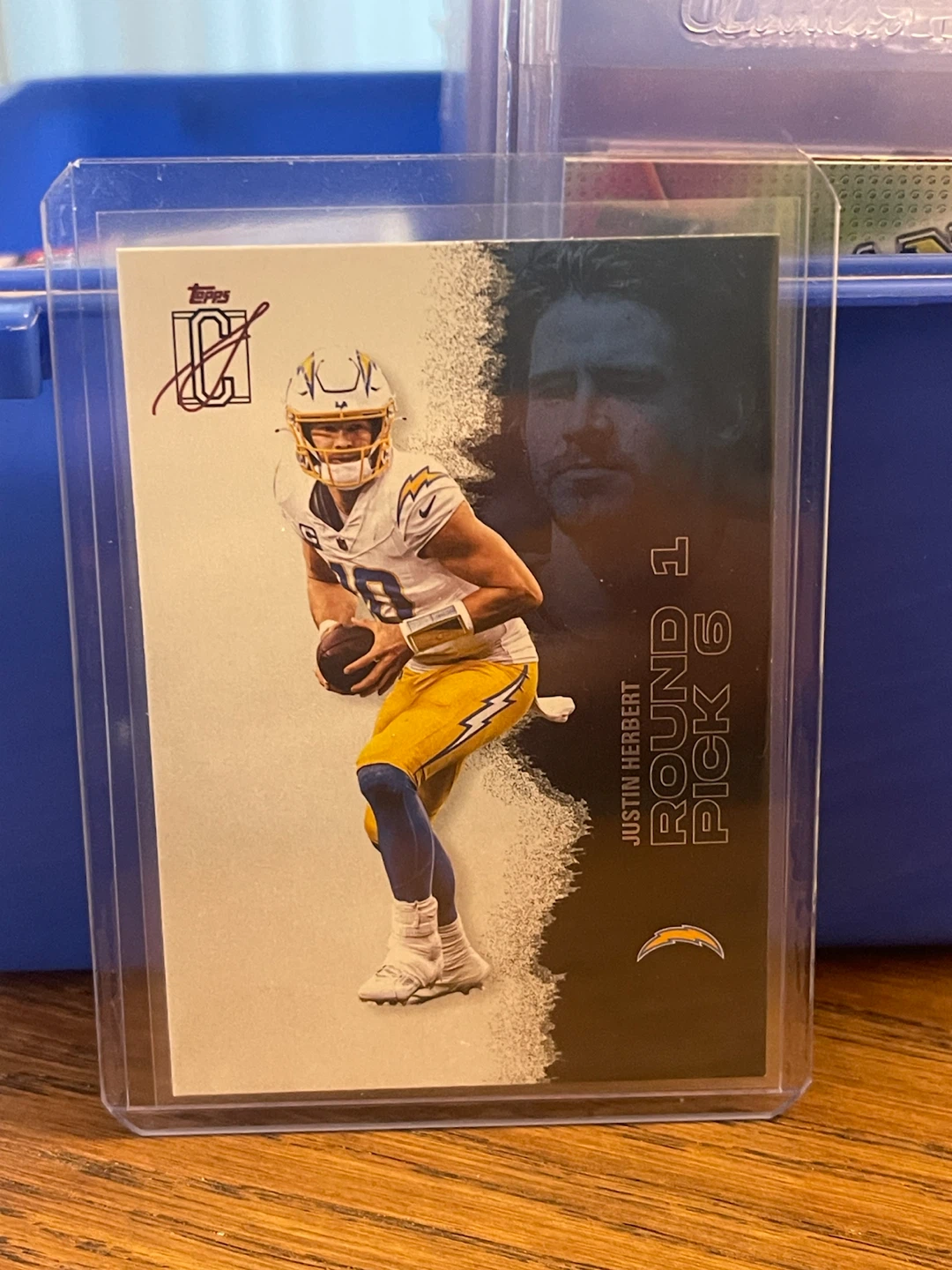 Justin Herbert 2025 Topps Football Card