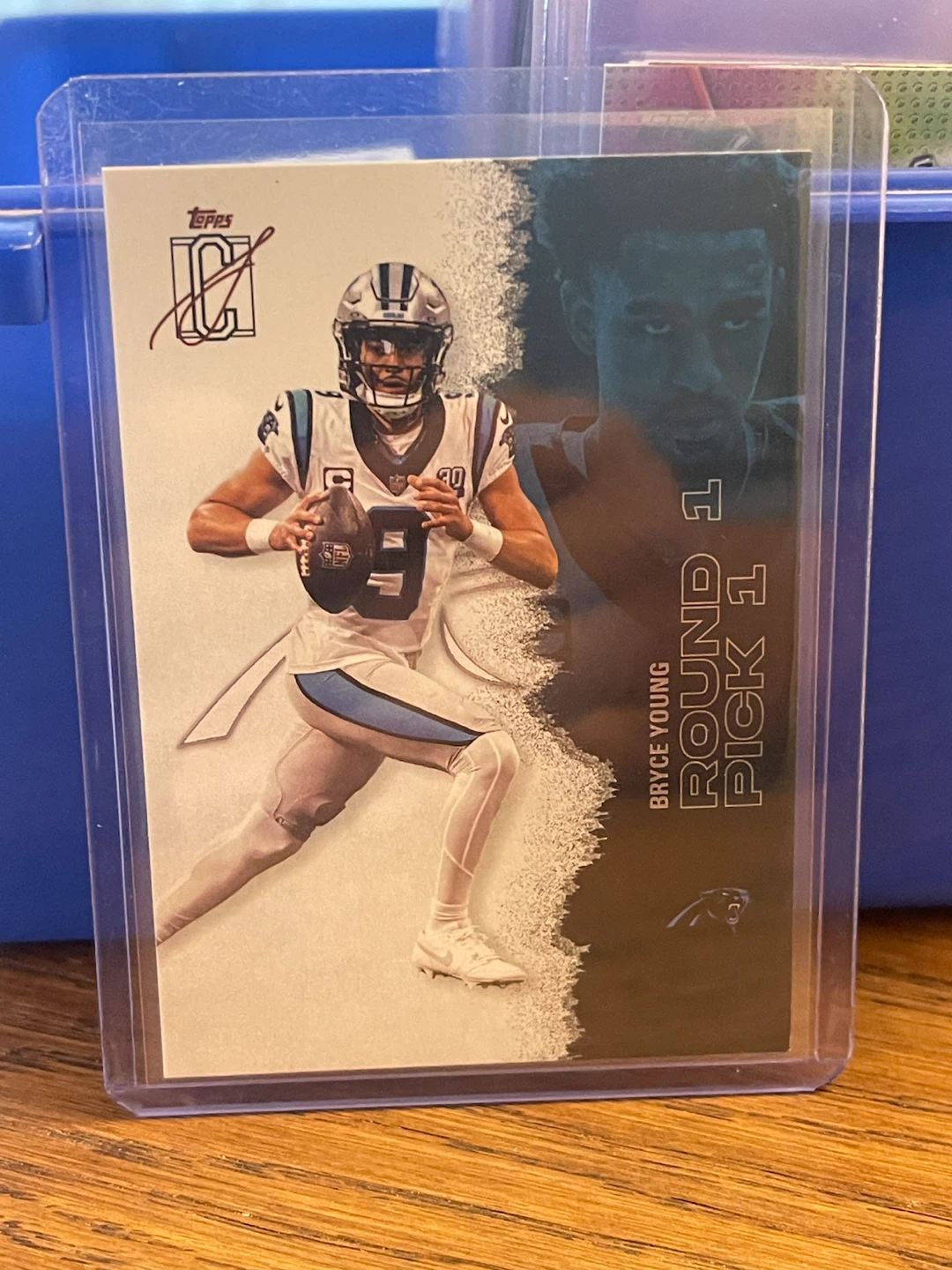 Topps Bryce Young 2025 NFL Draft Pick 1 Football Card