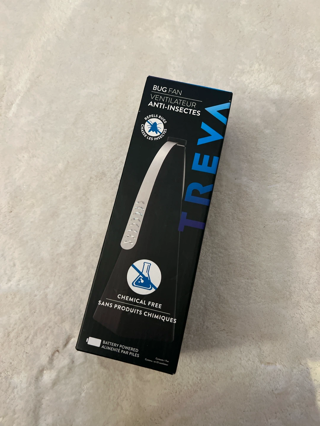 Treva Bug Fan - Battery Powered Insect Repellent
