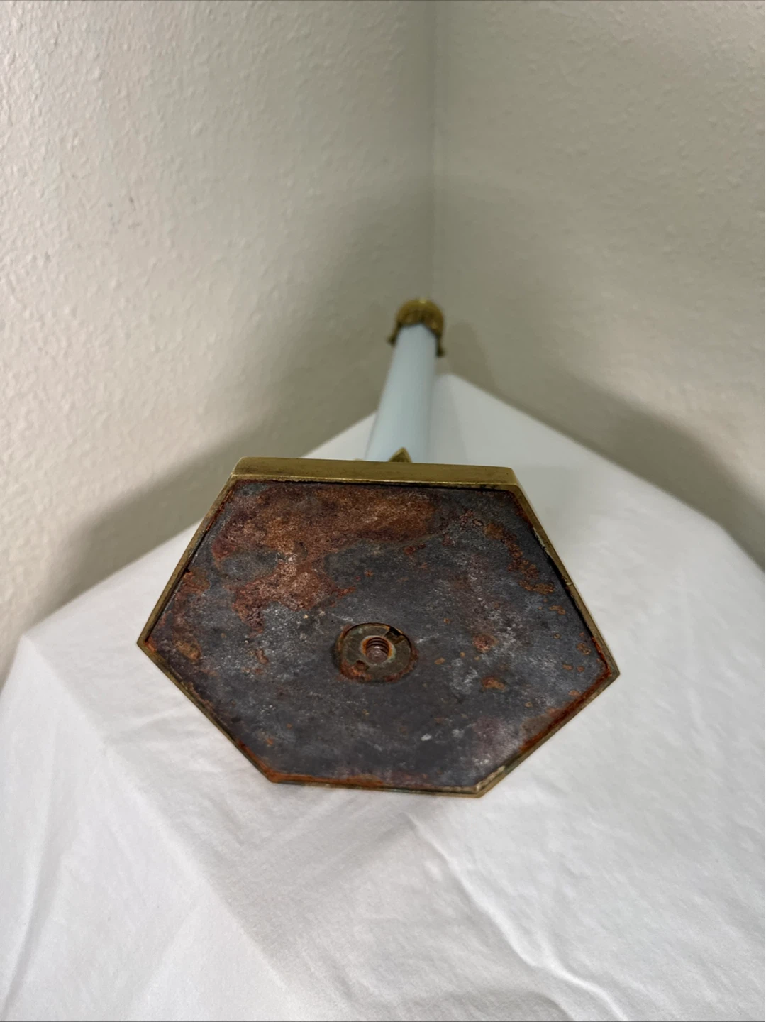 Vintage Brass Candlestick Holder - photo 4