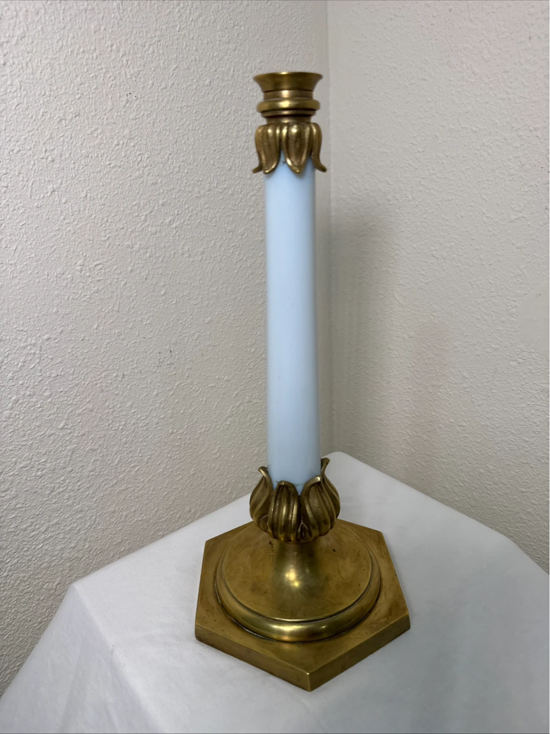 Vintage Brass Candlestick Holder