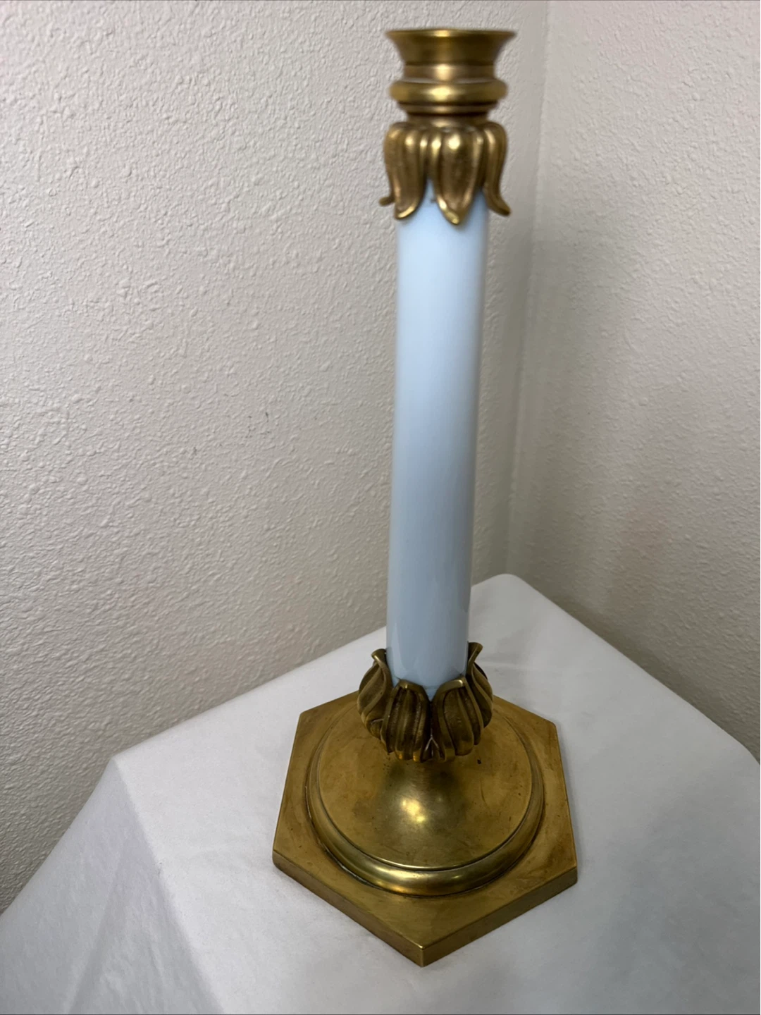 Vintage Brass Candlestick Holder - photo 2