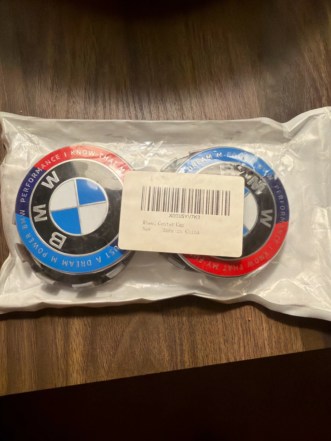 BMW M Performance Wheel Center Caps (Set of 4) - photo 2