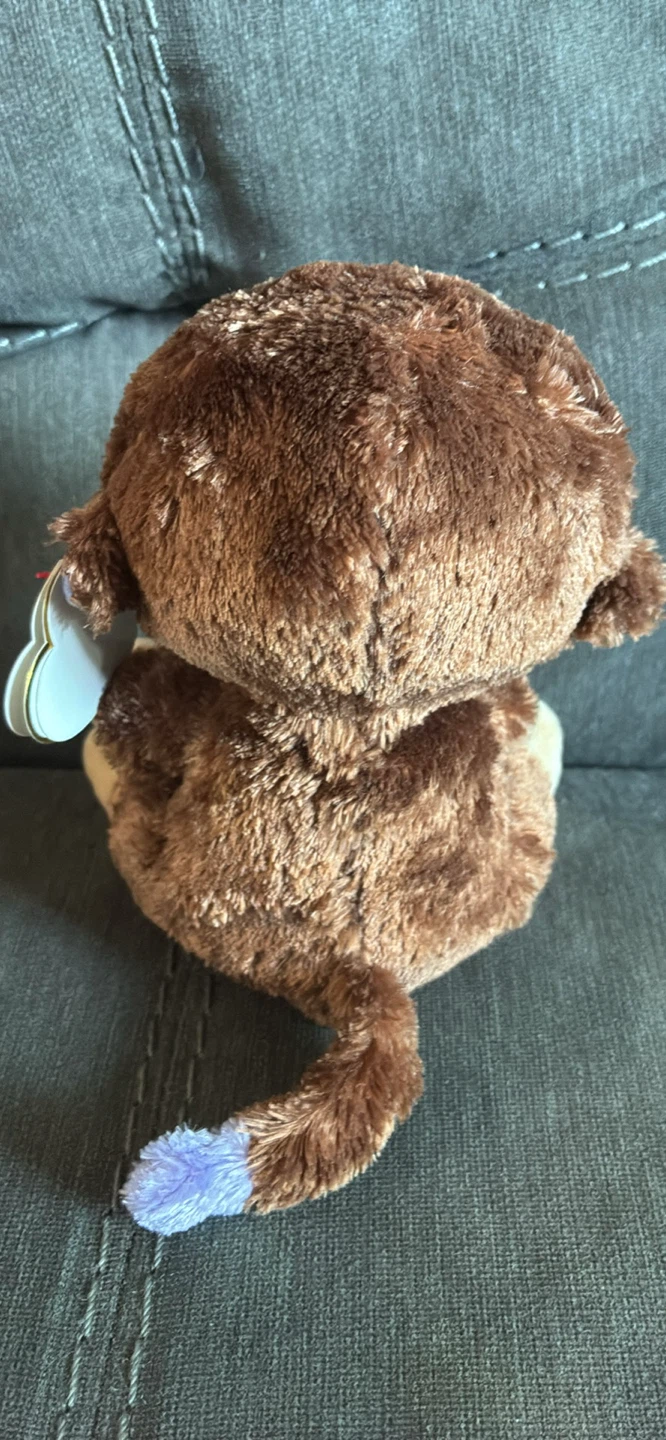 New w tags Ty Beanie Boo's Coconut Monkey Plush - photo 2