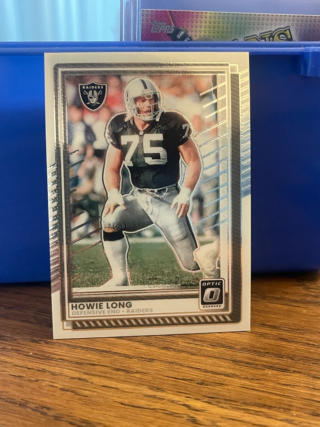 2025 Panini Donruss Optic Howie Long Raiders Football Card