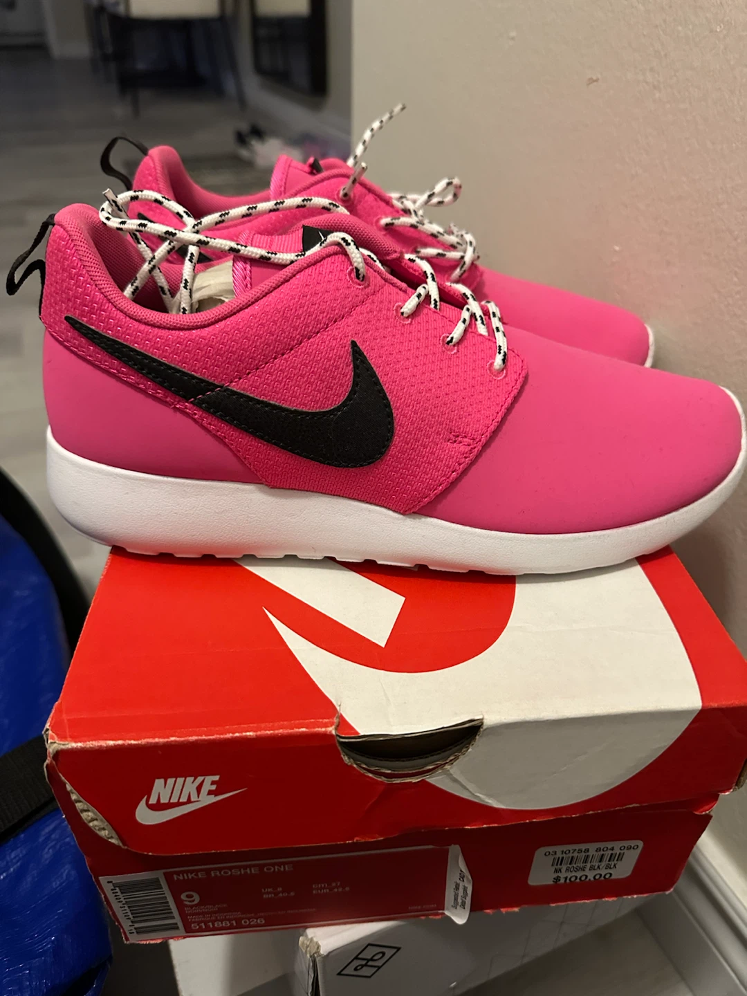 Nike Roshe One Pink Women's Shoes Size 9