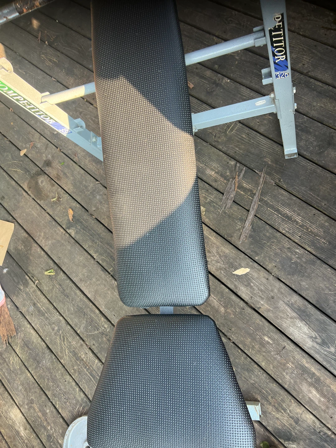 Competitor Weight Bench with Weights