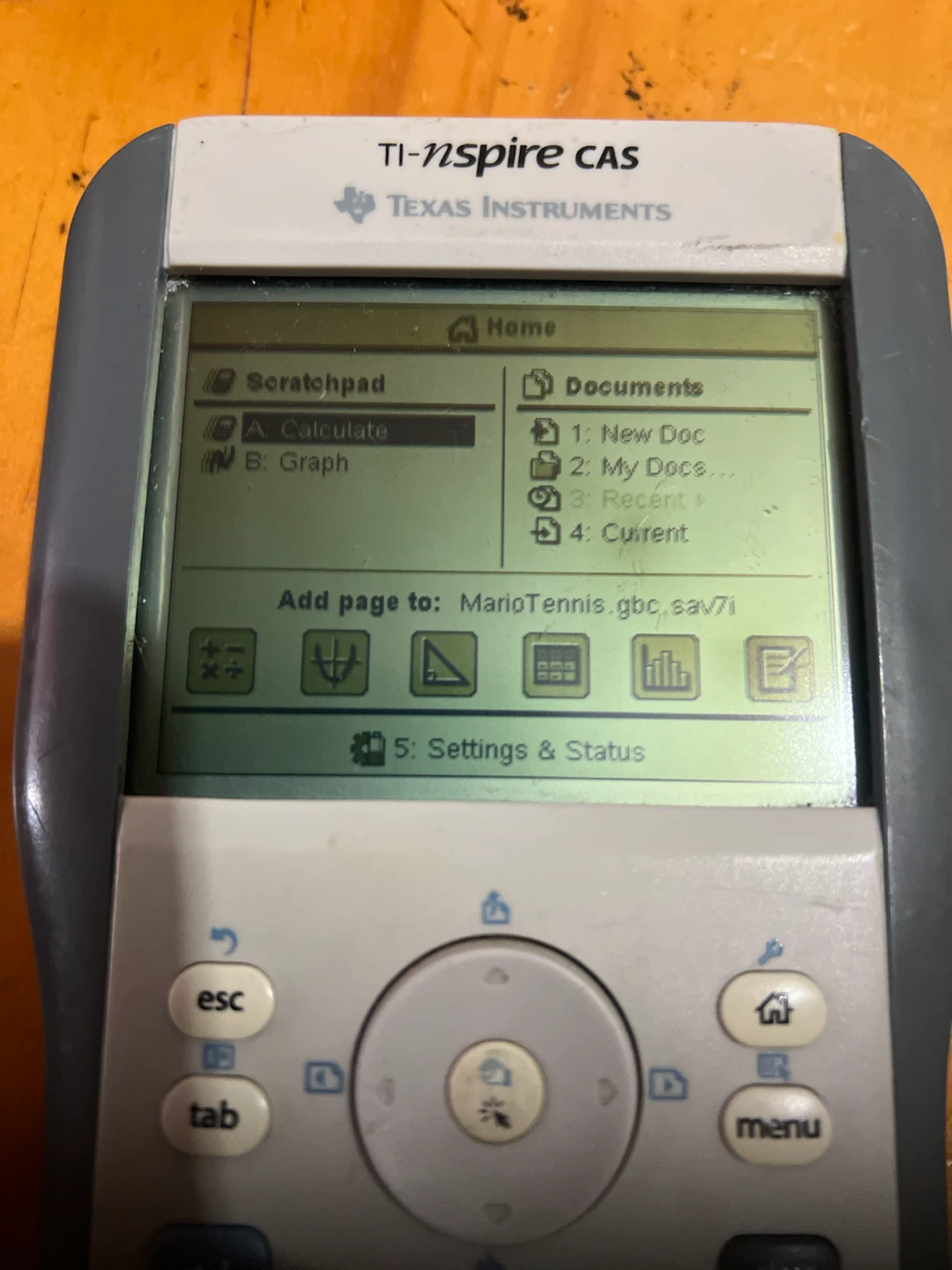 Texas Instruments TI-nspire CAS Graphing Calculator