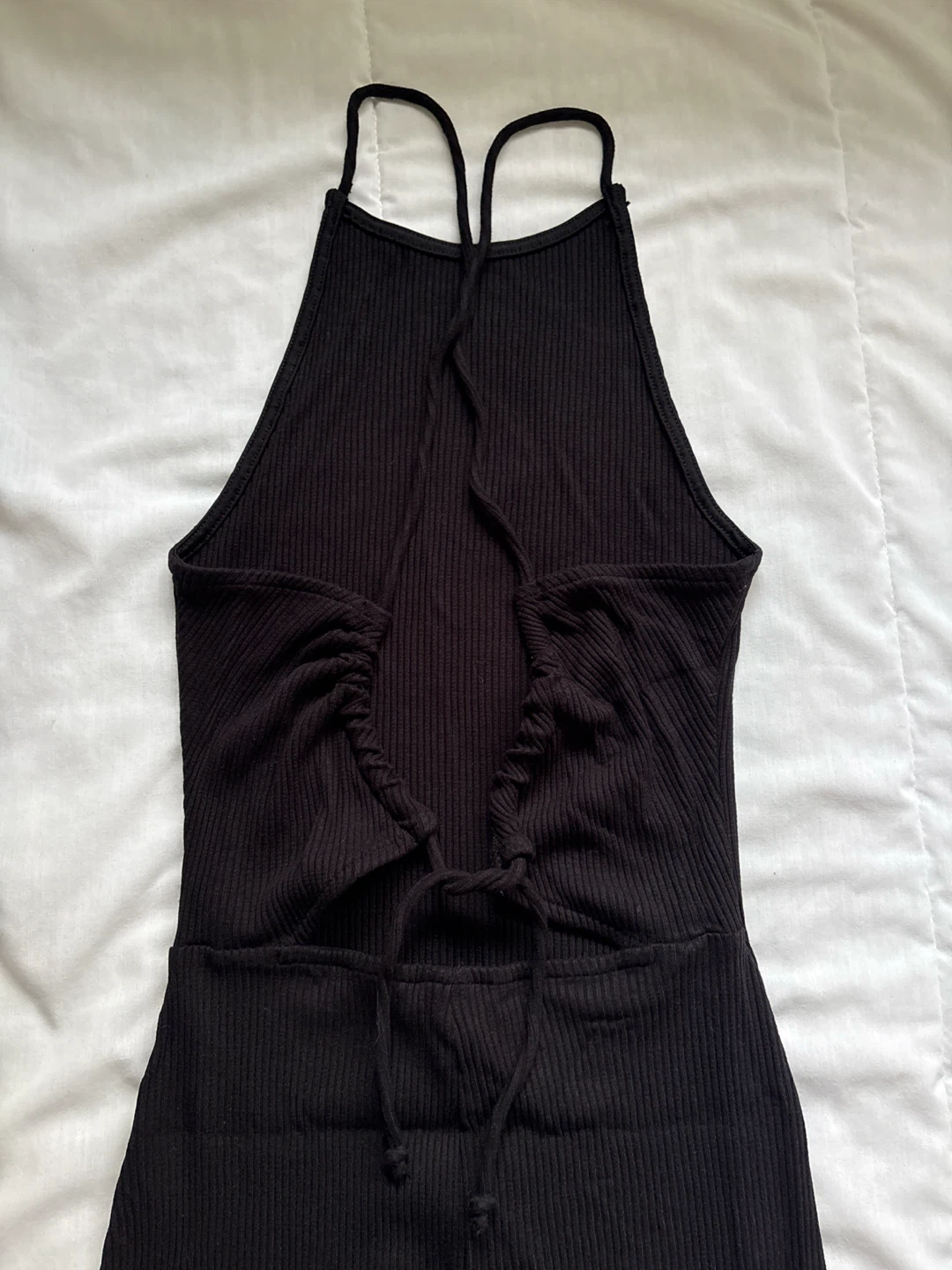 Cross-Tie Open Back H&M Dress - photo 4
