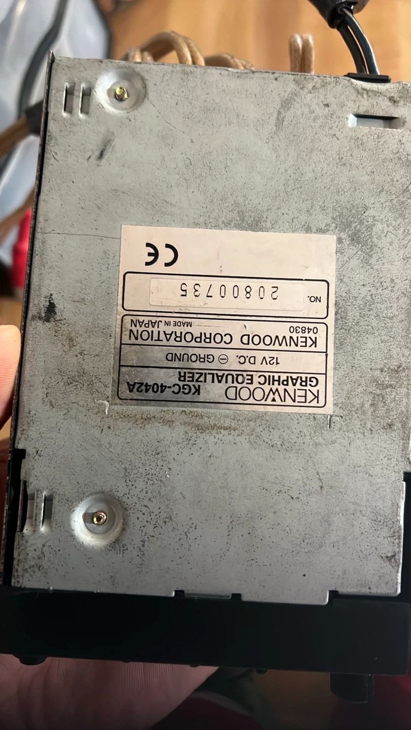 Kenwood KGC-4042A Graphic Equalizer Sub Woofer - photo 4