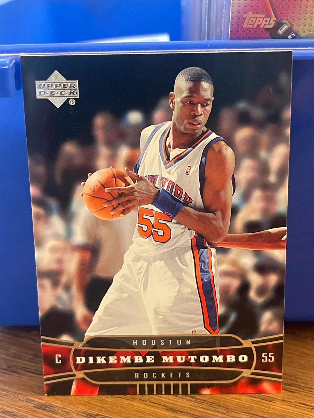 Upper Deck Dikembe Mutombo Basketball Card