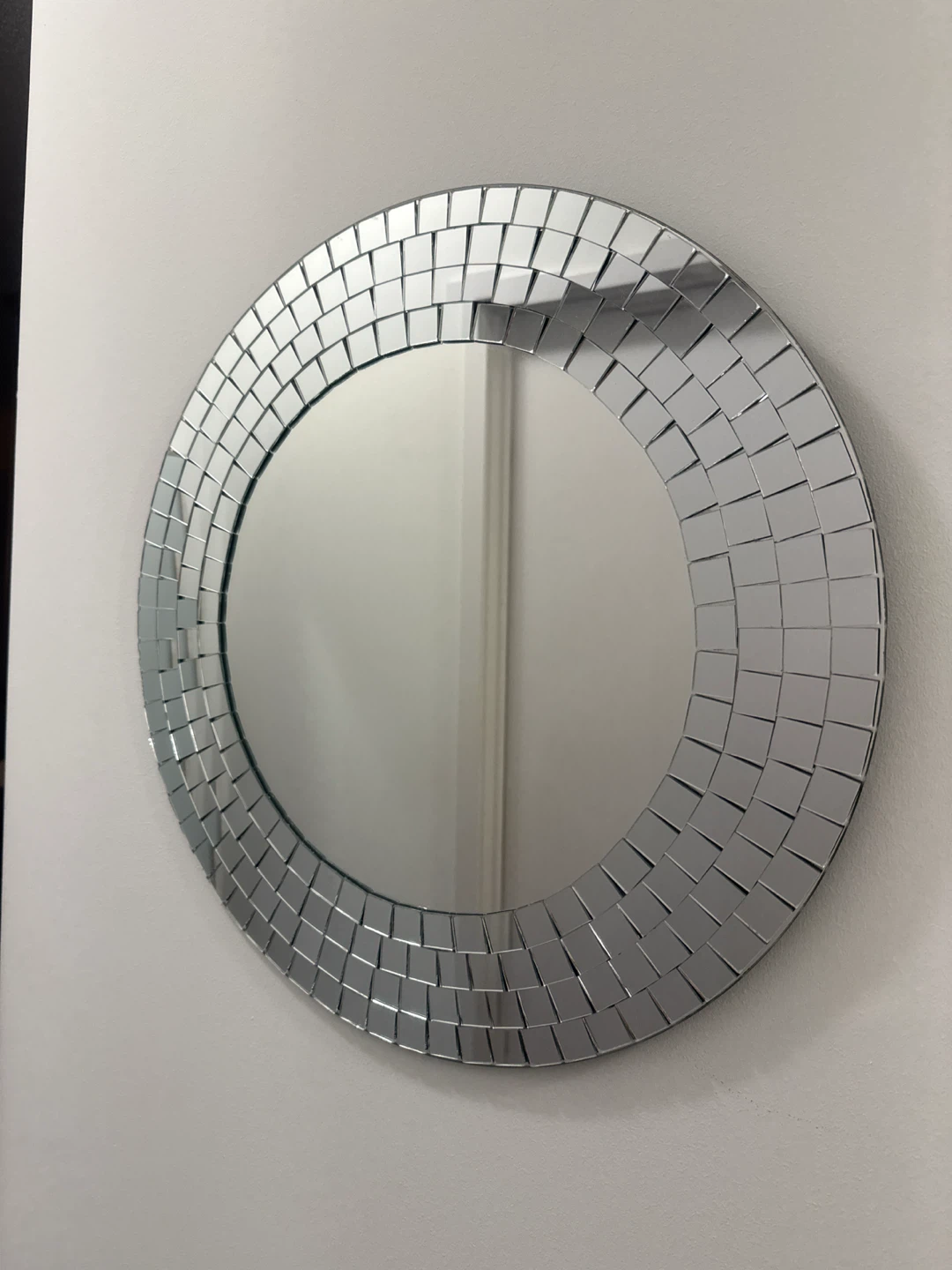 Decorative Mosaic Round Mirror