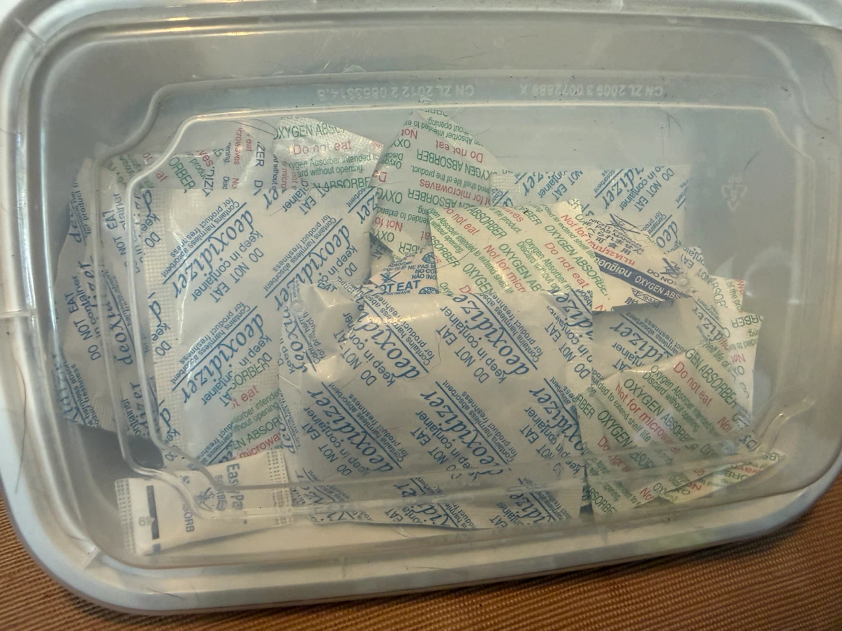 OXYGEN ABSORBER & DEOXIDIZER PACKETS