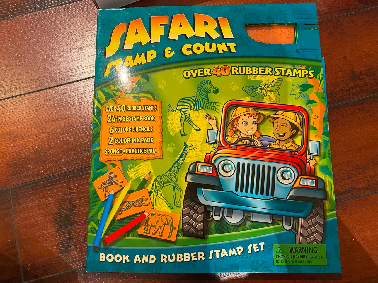 Tormont Safari Stamp & Count Art Set - photo 2