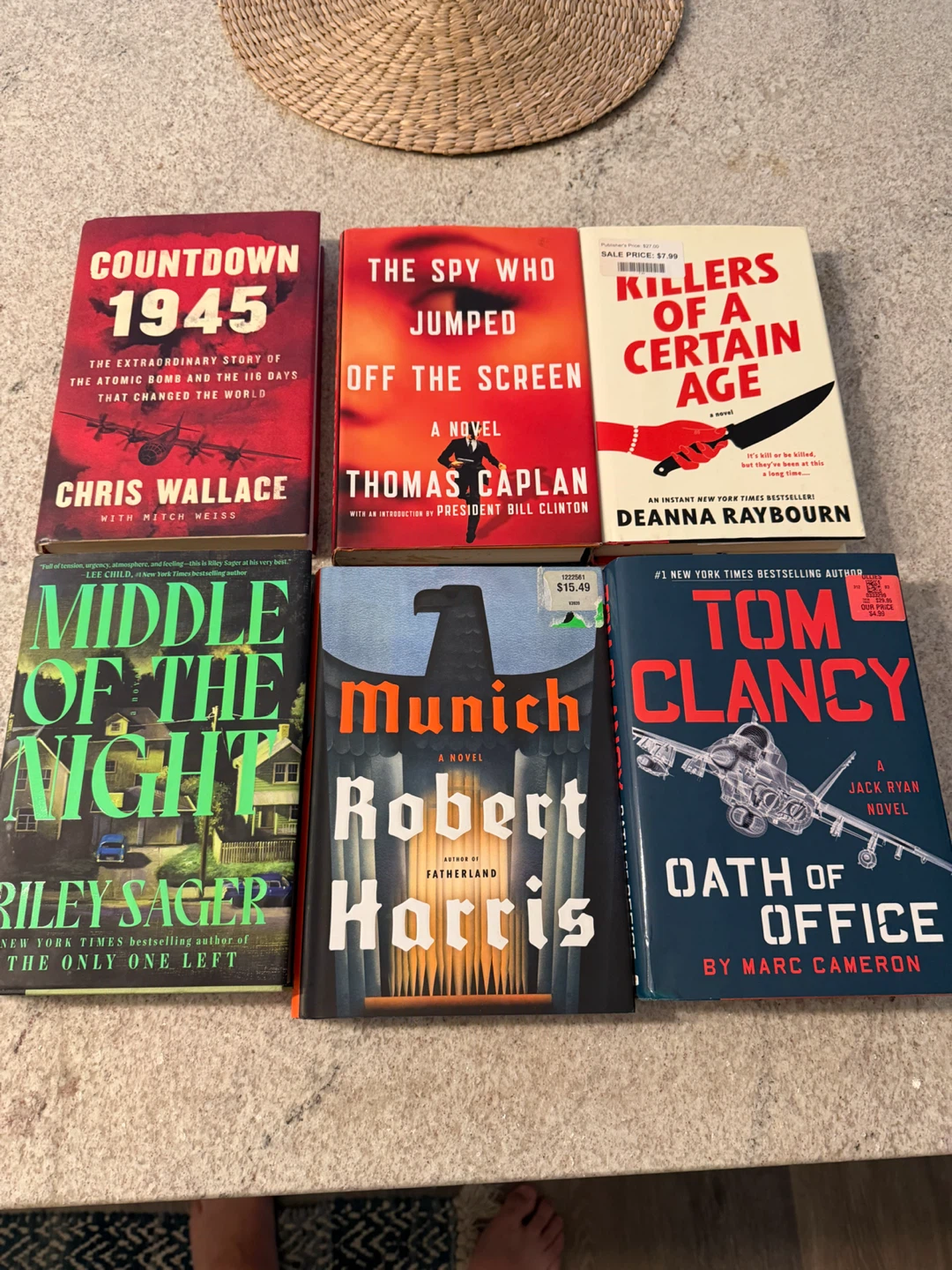 Assortment of books