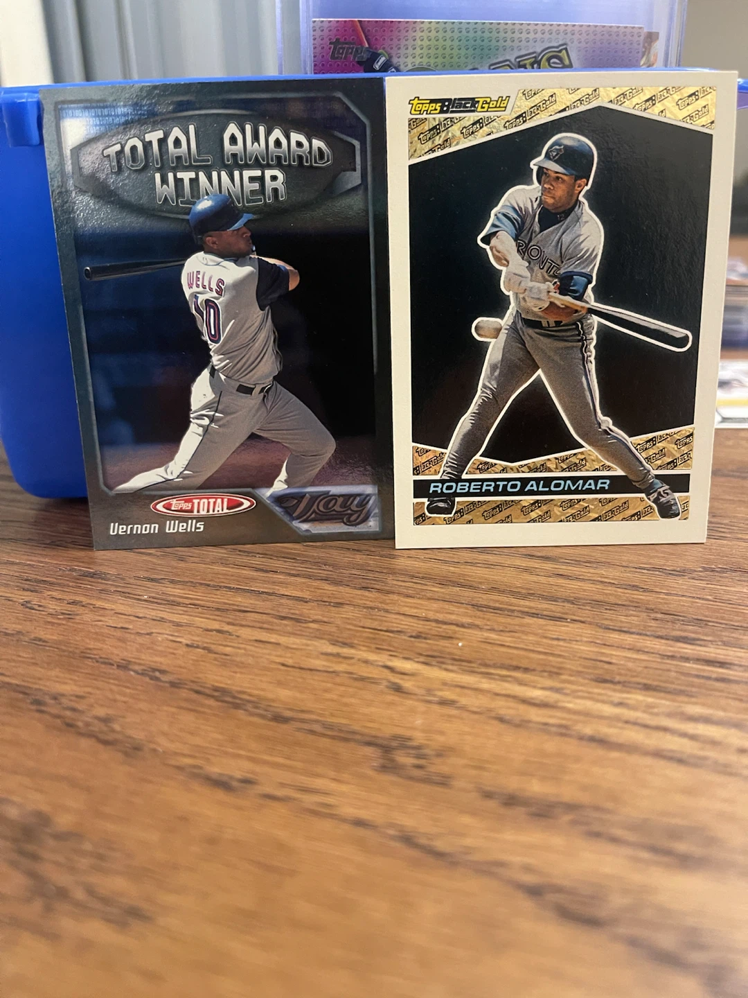 Topps Roberto Alomar & Vernon Wells Baseball Cards