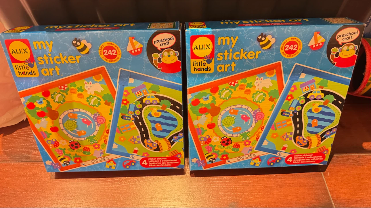 ALEX My Sticker Art Set (2 boxes)