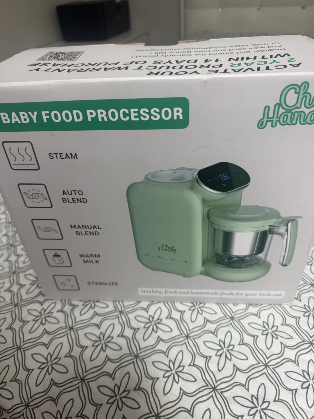 Chef Handy Baby Food Processor BFP-1600E - photo 4