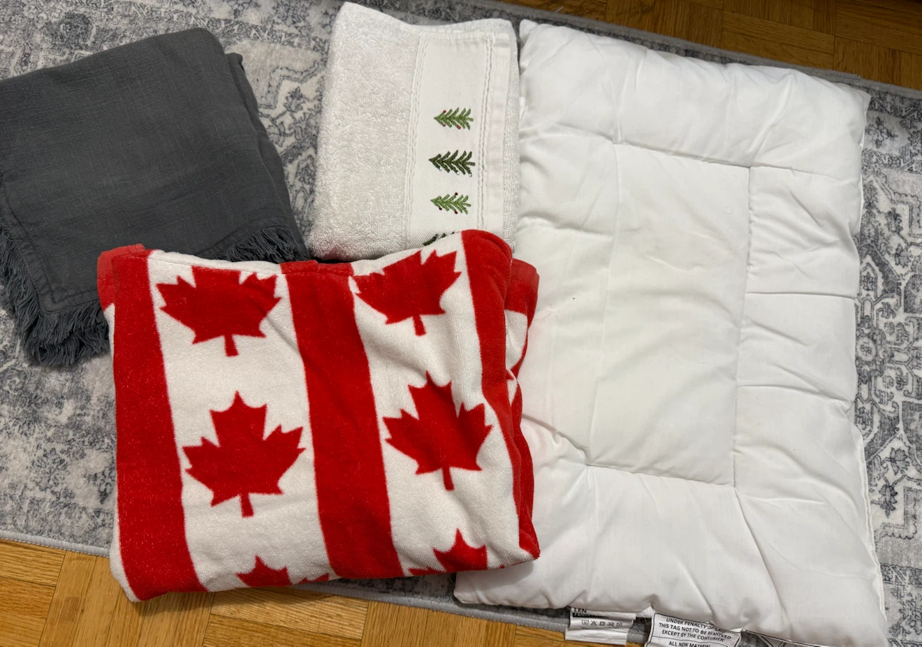 Bundle, kids pillow, towels