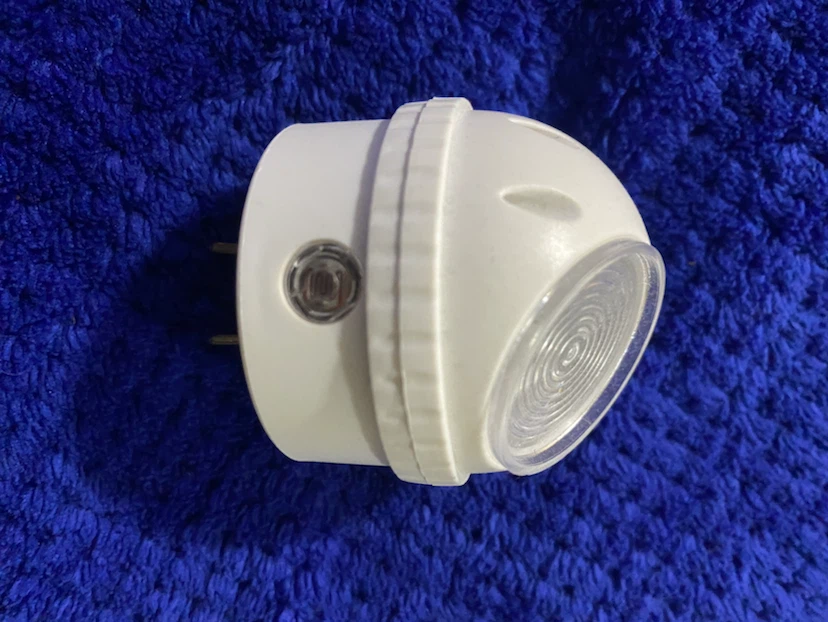 White Plug-in Night Light