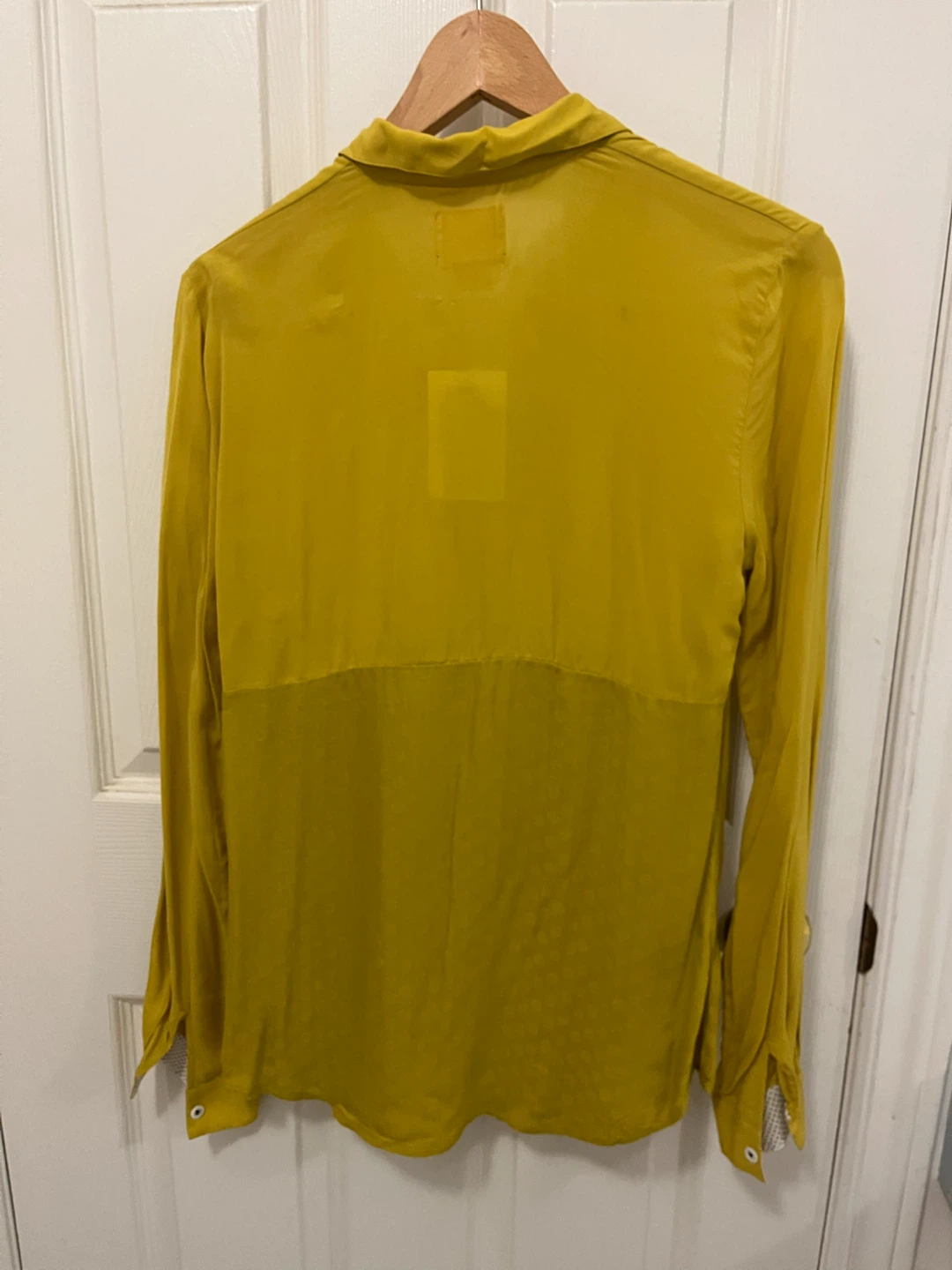 Maeve Yellow Pleated Blouse - photo 3