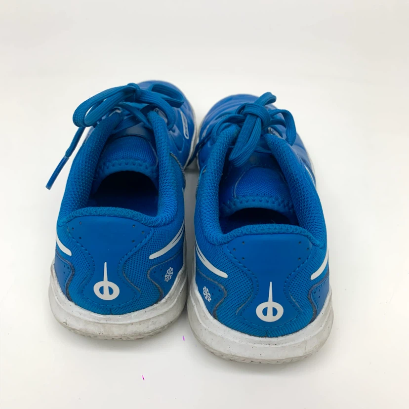 Youth Indoor Soccer Shoes Futsal Turf Shoes US Size 1 Blue - photo 2
