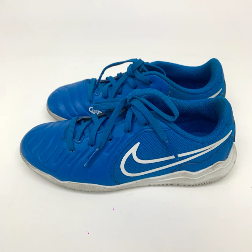 Youth Indoor Soccer Shoes Futsal Turf Shoes US Size 1 Blue - photo 4