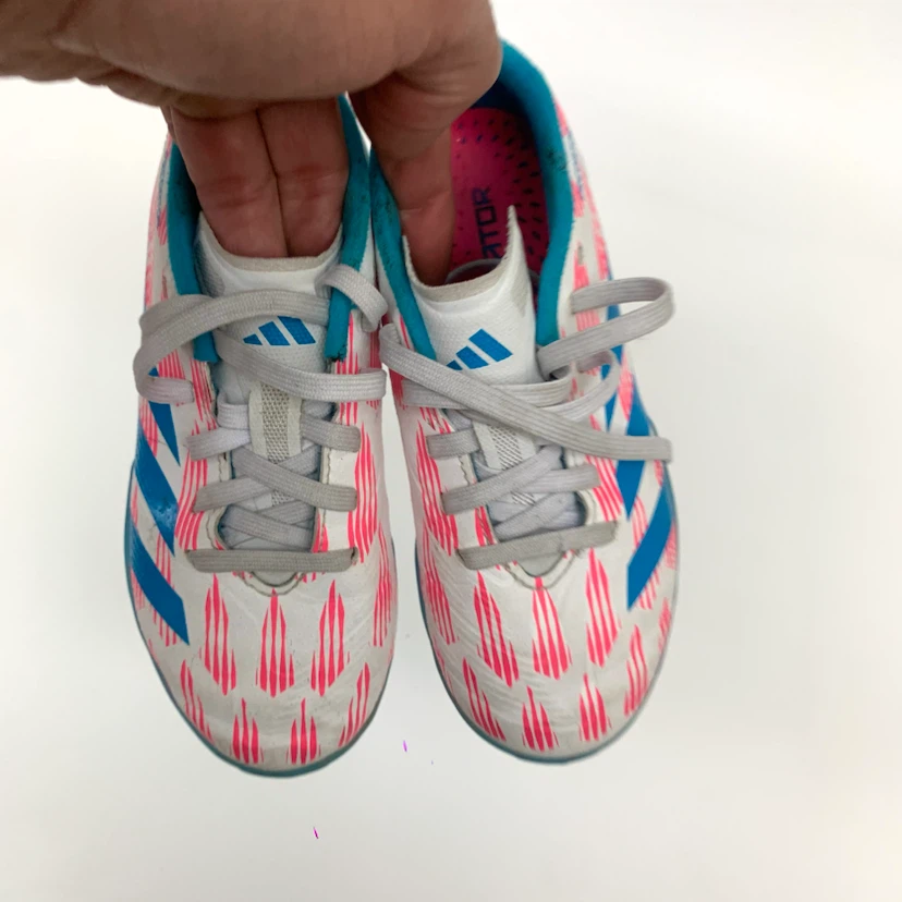Kids Indoor Turf Soccer Shoes Football Boots US Size 13 White - photo 5
