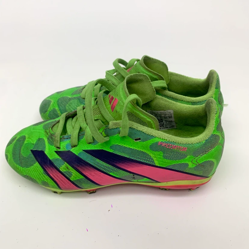 Kids Outdoor Soccer Cleats Football Boots US Size 13K Green - photo 5