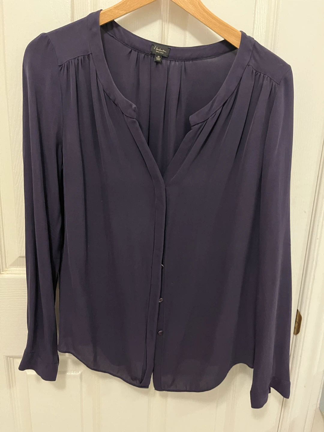 f.babaton 100% Silk Blouse