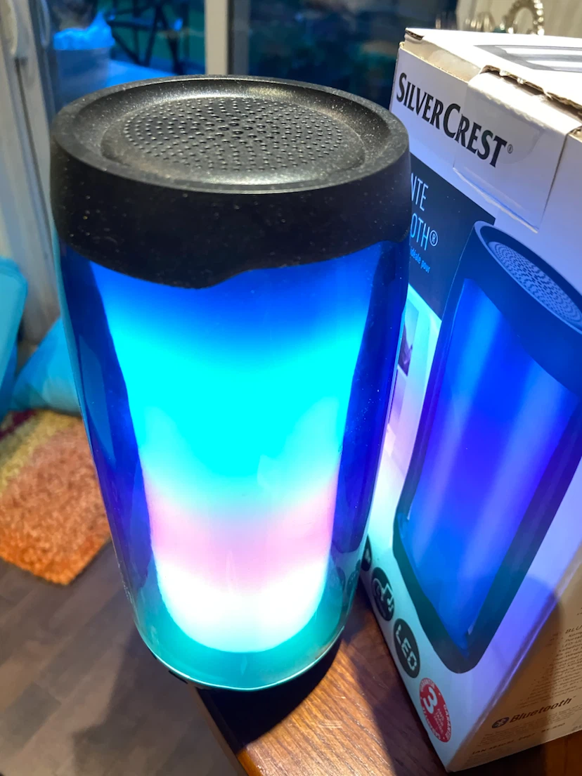 SilverCrest BASIC Bluetooth Speaker with LED Lights - photo 4