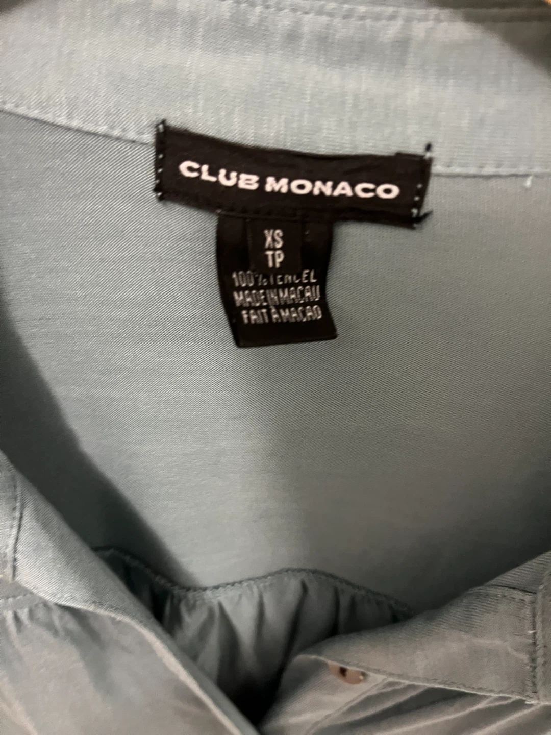 Club Monaco Blue Button-Up Shirt - photo 3