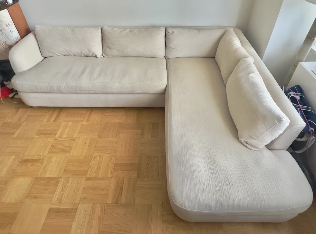 West Elm Leroy Sectional Couch - photo 2