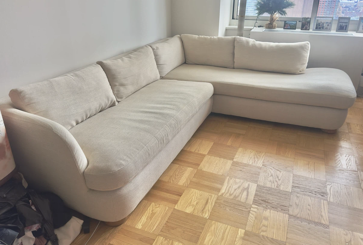 West Elm Leroy Sectional Couch - photo 3